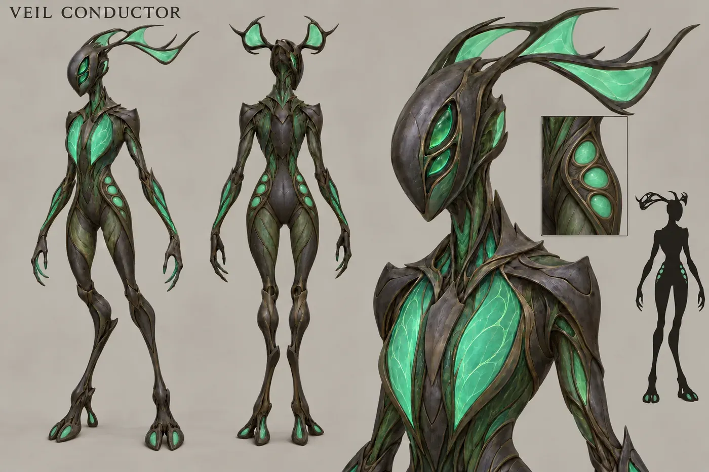 Echari — Veil Conductor concept art