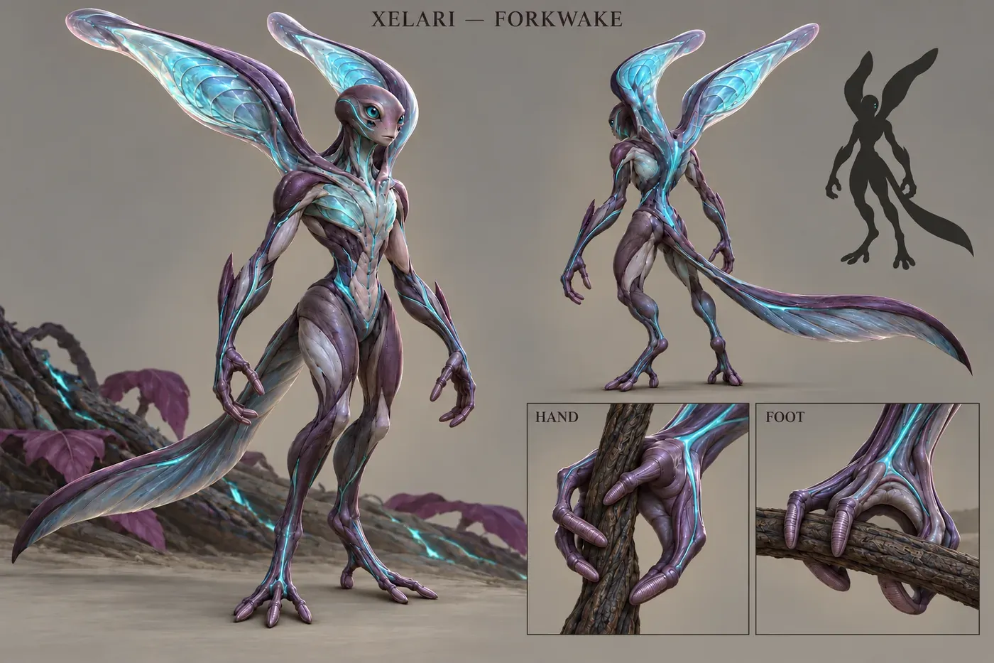 Xelari — Forkwake concept art